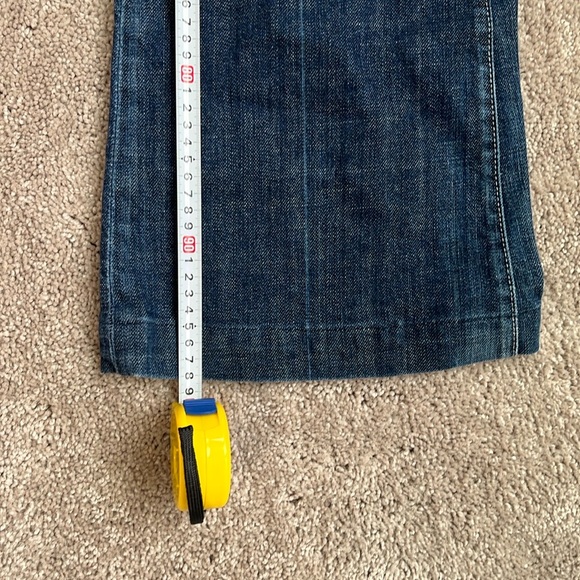 Citizens of Humanity Fay Blue Flare Wide Leg Jeans - Picture 9 of 13